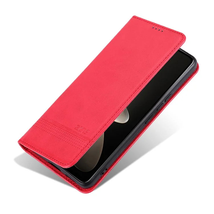 AZNS For Huawei Pura 70 Wallet Case PU Leather Magnetic Shock Absorbing Phone Cover