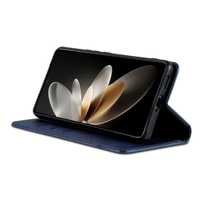 AZNS For Huawei Pura 70 Wallet Case PU Leather Magnetic Shock Absorbing Phone Cover