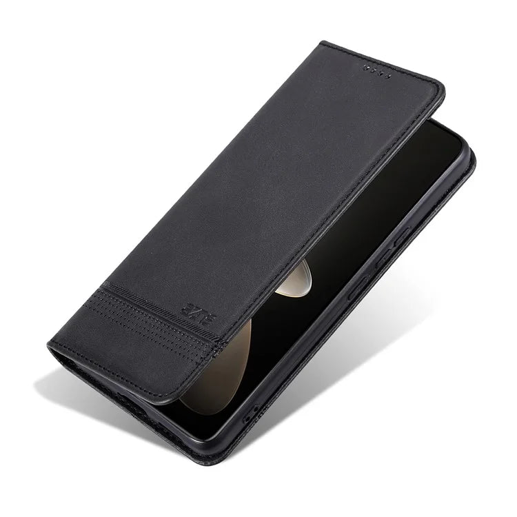 AZNS For Huawei Pura 70 Pro / Pura 70 Pro+ Case PU Leather Folio Wallet Magnetic Auto-absorbed Phone Cover
