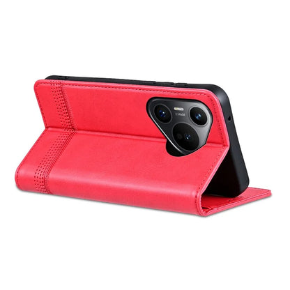 AZNS For Huawei Pura 70 Pro / Pura 70 Pro+ Case PU Leather Folio Wallet Magnetic Auto-absorbed Phone Cover