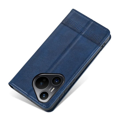 AZNS For Huawei Pura 70 Pro / Pura 70 Pro+ Case PU Leather Folio Wallet Magnetic Auto-absorbed Phone Cover