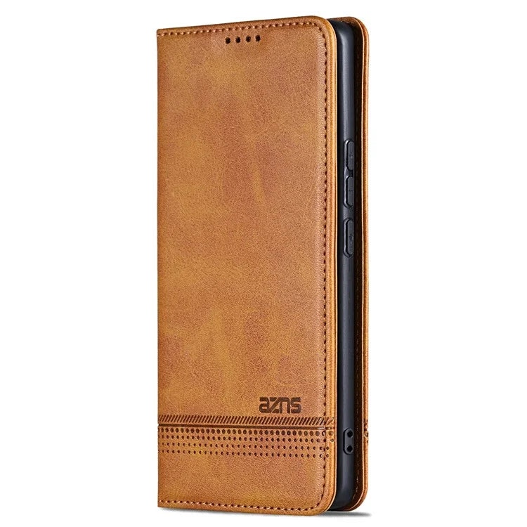 AZNS For Huawei Pura 70 Pro / Pura 70 Pro+ Case PU Leather Folio Wallet Magnetic Auto-absorbed Phone Cover