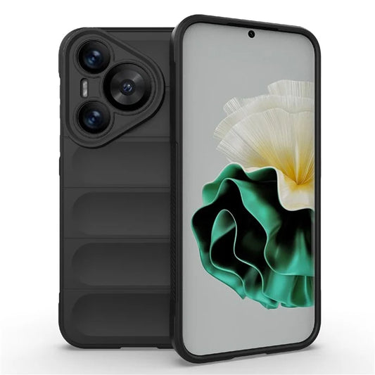 For Huawei Pura 70 Case Shock Absorption Soft TPU Phone Cover