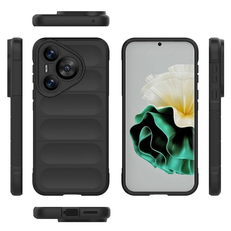 For Huawei Pura 70 Case Shock Absorption Soft TPU Phone Cover