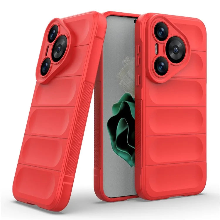 For Huawei Pura 70 Case Shock Absorption Soft TPU Phone Cover