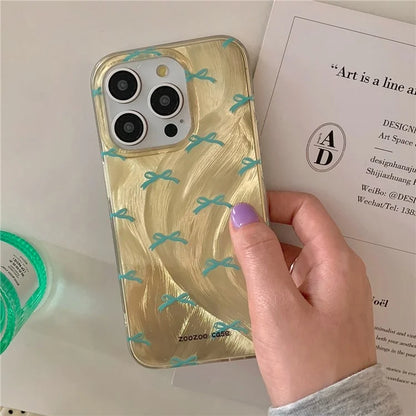 For iPhone 15 Pro Case Dual-layer IMD Pattern Phone Shell Shockproof Cell Phone Cover