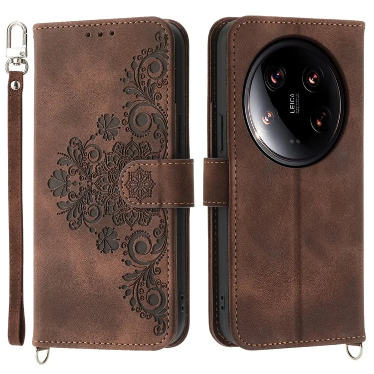 For Xiaomi 14 Ultra Leather Case Stand Wallet Mobile Phone Cover Wholesale