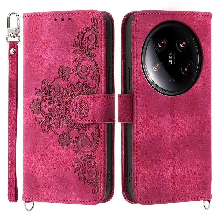 For Xiaomi 14 Ultra Leather Case Stand Wallet Mobile Phone Cover Wholesale