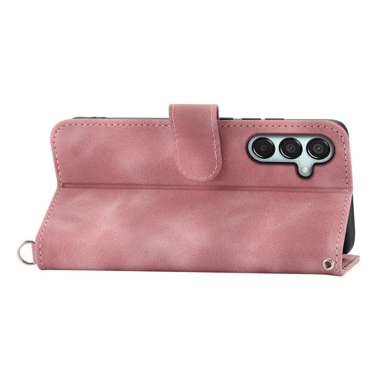 For Samsung Galaxy M15 5G / F15 5G Leather Case Flower Mobile Phone Cover Wholesale