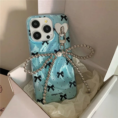 For iPhone 15 Pro Case Dual-layer IMD Pattern Printed  Phone Cover Anti-drop Phone Shell