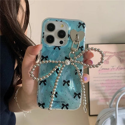 For iPhone 15 Pro Case Dual-layer IMD Pattern Printed  Phone Cover Anti-drop Phone Shell