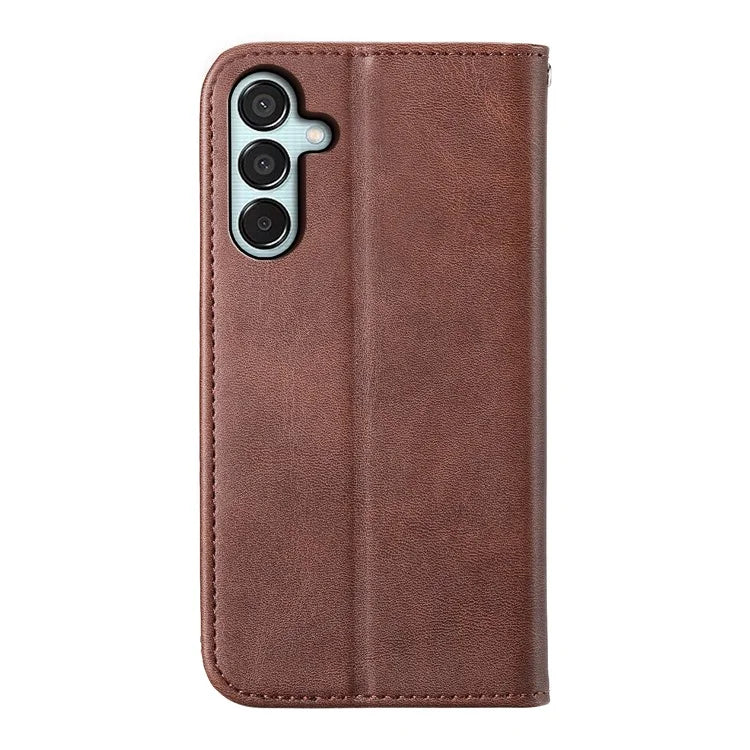 For Samsung Galaxy M15 5G / F15 5G Wholesale Phone Case PU Leather Rhombus Imprinted Pattern Wallet Cover