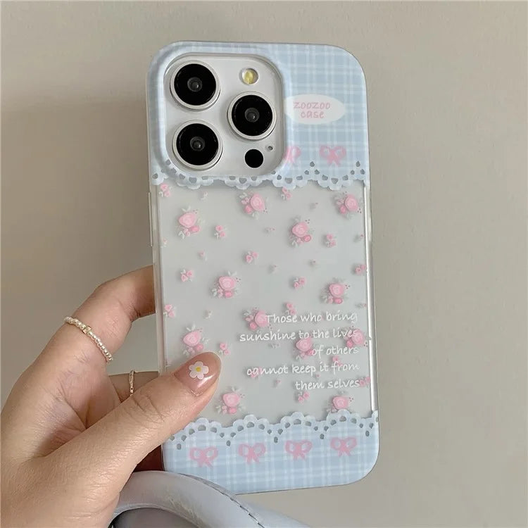 For iPhone 15 Pro Max Case IMD Fashion Pattern Phone Cover Anti-scratch Phone Shell