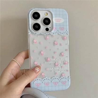 For iPhone 15 Pro Max Case IMD Fashion Pattern Phone Cover Anti-scratch Phone Shell