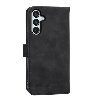 DIERFENG DF-03 Flip Stand Cover for Samsung Galaxy M15 5G / F15 5G Cases Imprinted Card Holder Shell