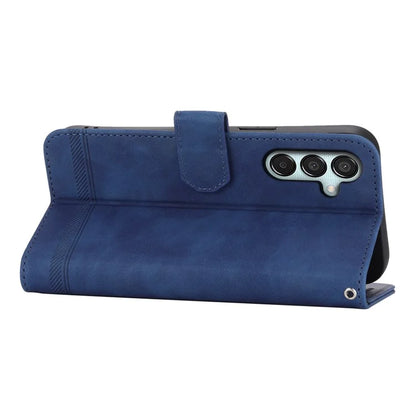 DIERFENG DF-03 Flip Stand Cover for Samsung Galaxy M15 5G / F15 5G Cases Imprinted Card Holder Shell