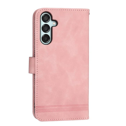 DIERFENG DF-03 Flip Stand Cover for Samsung Galaxy M15 5G / F15 5G Cases Imprinted Card Holder Shell