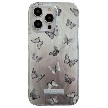 For iPhone 15 Pro Case IMD Pattern Printed Phone Back Cover Fashion Phone Shell