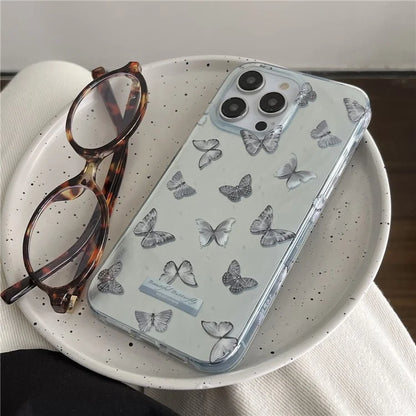 For iPhone 15 Pro Case IMD Pattern Printed Phone Back Cover Fashion Phone Shell