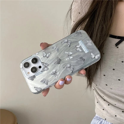 For iPhone 15 Pro Case IMD Pattern Printed Phone Back Cover Fashion Phone Shell