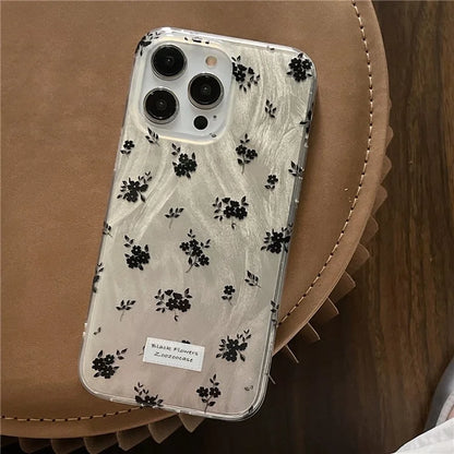 For iPhone 15 Pro Case IMD Pattern Printed Phone Back Cover Fashion Phone Shell