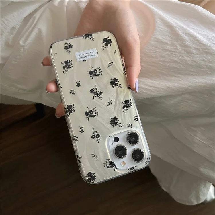 For iPhone 15 Pro Case IMD Pattern Printed Phone Back Cover Fashion Phone Shell
