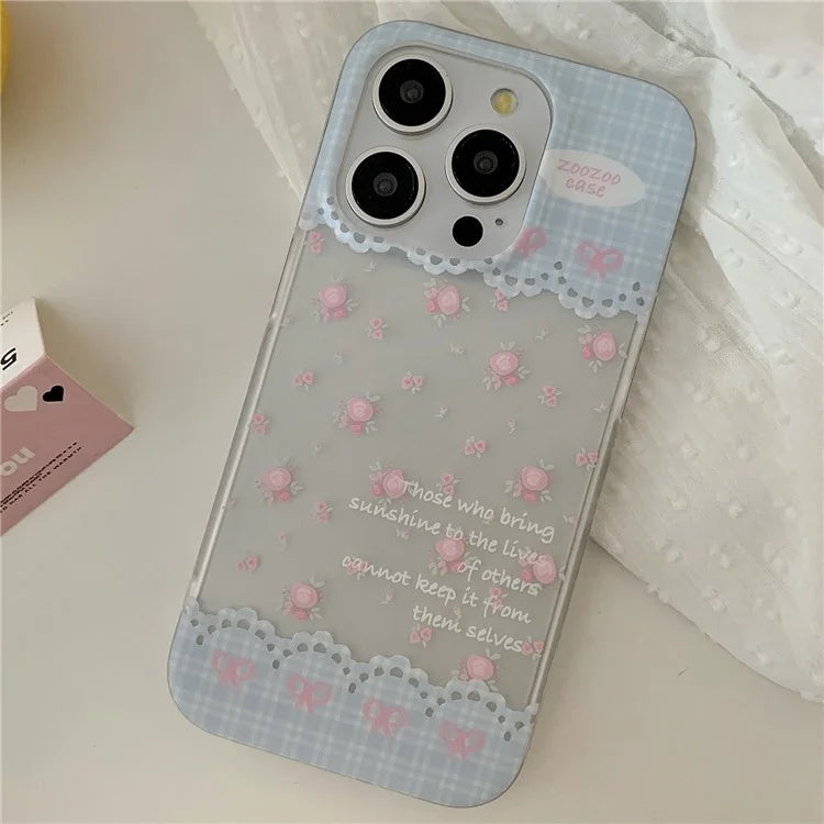 For iPhone 15 Pro Case IMD Pattern Printed Phone Back Cover Fashion Phone Shell