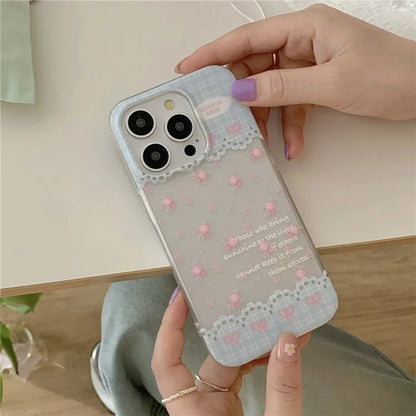 For iPhone 15 Pro Case IMD Pattern Printed Phone Back Cover Fashion Phone Shell