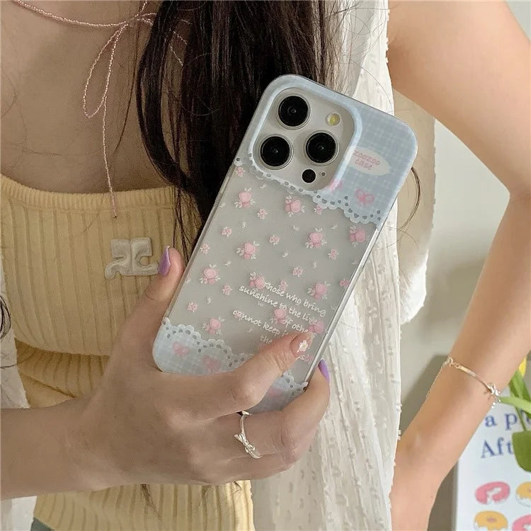 For iPhone 15 Pro Case IMD Pattern Printed Phone Back Cover Fashion Phone Shell