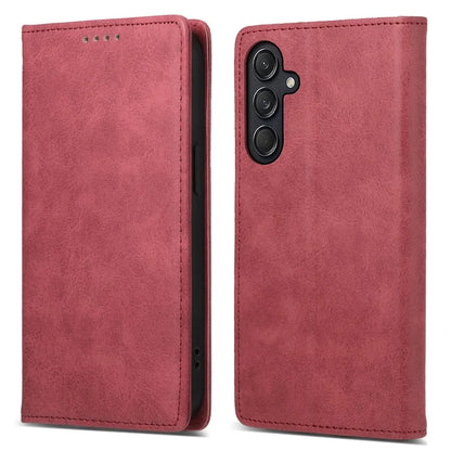 DF-05 For Samsung Galaxy M55 5G / C55 5G / F55 5G Case RFID Blocking Magnetic Closure Leather Phone Cover