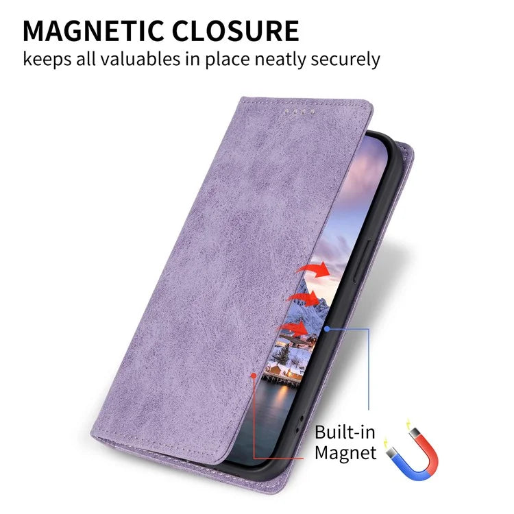 DF-05 For Samsung Galaxy M62 Wallet Case with RFID Blocking PU Leather Magnetic Absorption Phone Cover