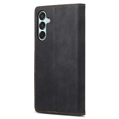 DF-05 For Samsung Galaxy M15 5G / F15 5G Case PU Leather Hidden Magnet Folio Phone Cover