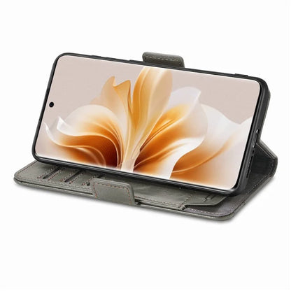 CASENEO 002 Series For Oppo Reno11 Pro 5G (Global) Leather Case Wallet Design Splicing Smart Phone Cover