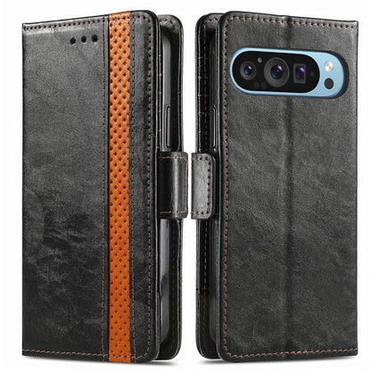 CASENEO 002 Series For Google Pixel 9 Pro XL Case Splicing Leather Wallet Phone Cover