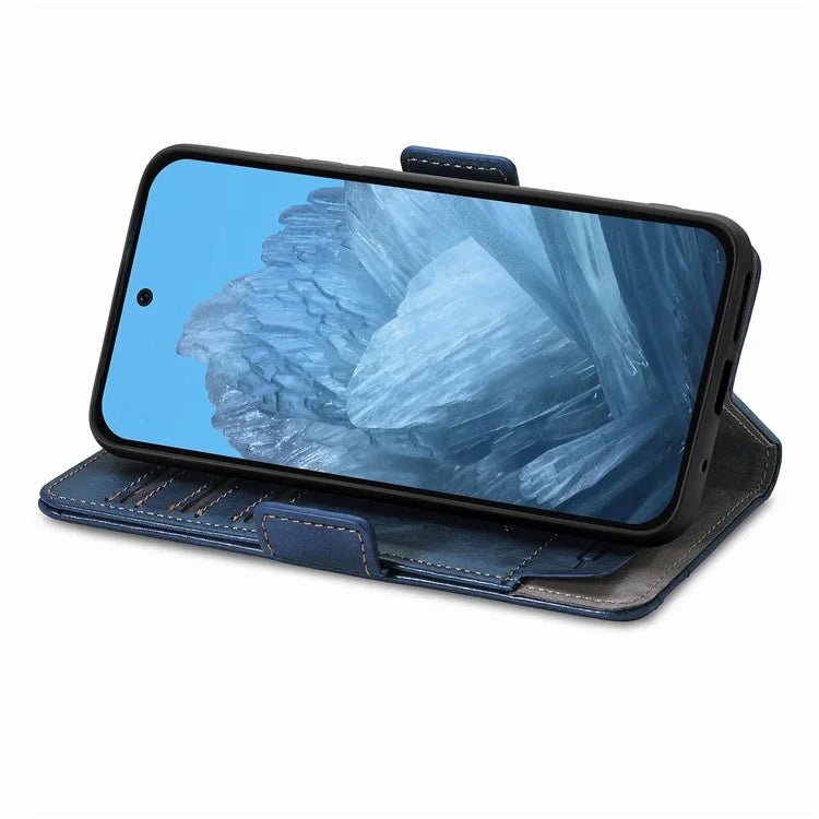 CASENEO 002 Series For Google Pixel 9 Pro XL Case Splicing Leather Wallet Phone Cover