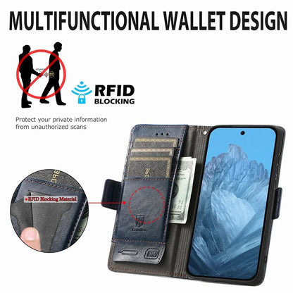 CASENEO 002 Series For Google Pixel 9 Pro XL Case Splicing Leather Wallet Phone Cover