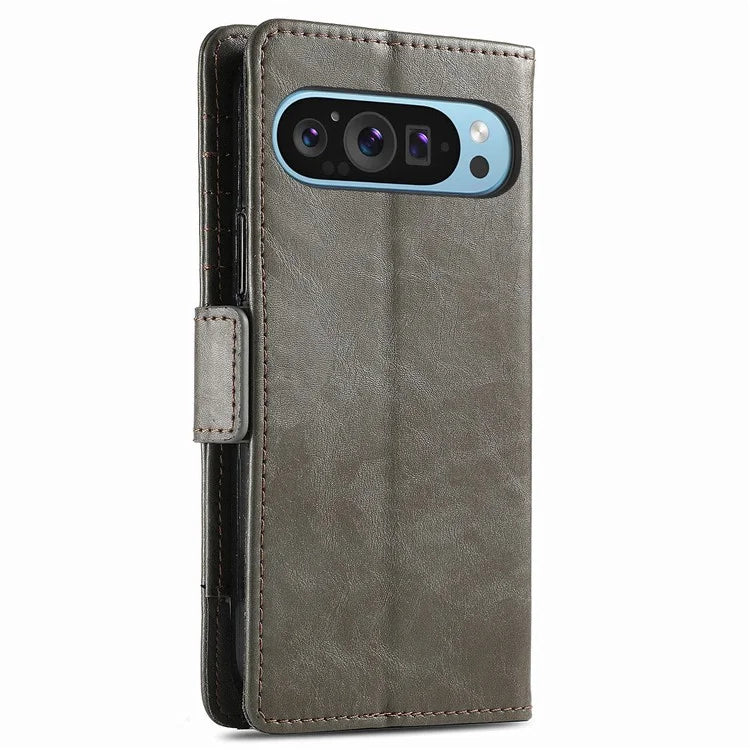 CASENEO 002 Series For Google Pixel 9 Pro XL Case Splicing Leather Wallet Phone Cover