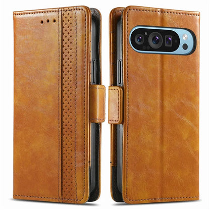 CASENEO 002 Series For Google Pixel 9 Pro XL Case Splicing Leather Wallet Phone Cover