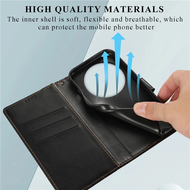 DF-06 For Xiaomi 14 Ultra Case Line Imprinted Leather Phone Cases Wholesale