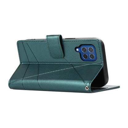 DF-06 For Samsung Galaxy M62 Case PU Leather Line Imprinted Flip Cover Cell Phone Accessories Wholesale