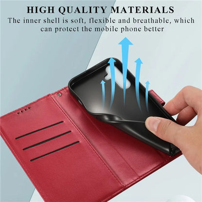 DF-06 For Samsung Galaxy M15 5G / F15 5G Case Line Imprinted Leather Flip Cover Mobile Accessories Wholesale
