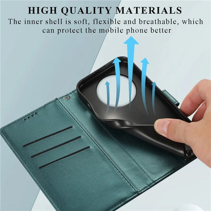 DF-06 For Realme 12 5G / 12x 5G Case Cell Phone Accessory Wholesale Line Imprint Leather Wallet Phone Cover