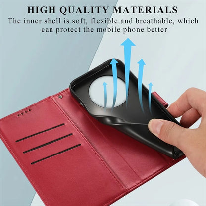 DF-06 For Realme 12+ 5G / Narzo 70 Pro 5G Case Line Imprint Wallet Cover Wholesale Cell Phone Accessories