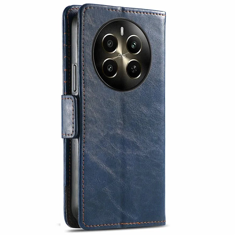 CASENEO 002 Series For Realme 12+ 5G Case Leather Wallet Cover Cell Phone Accessories Wholesale