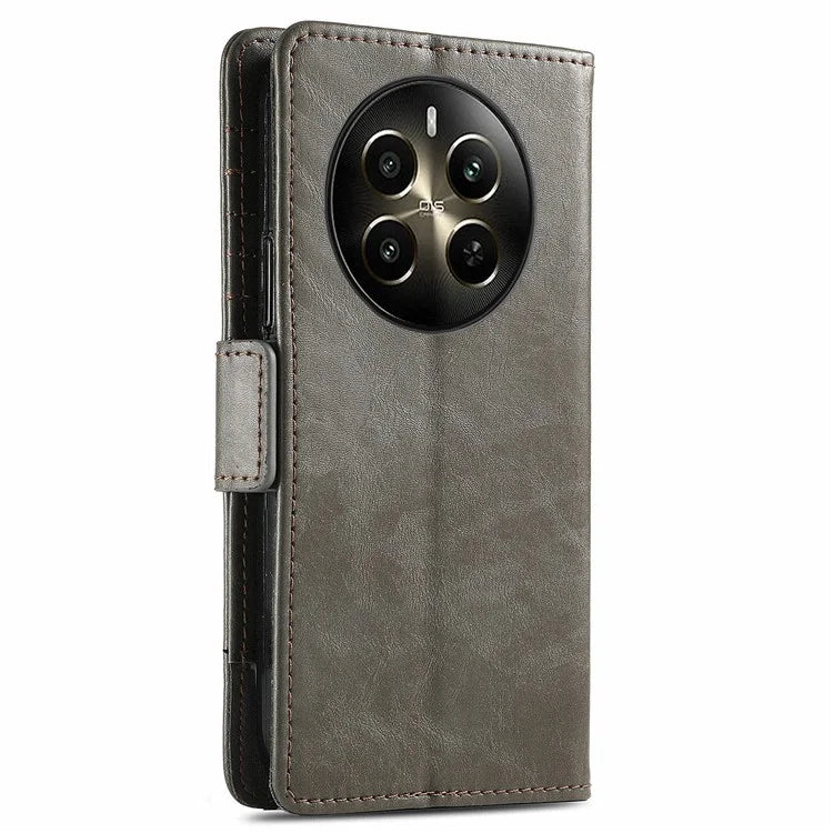 CASENEO 002 Series For Realme 12+ 5G Case Leather Wallet Cover Cell Phone Accessories Wholesale