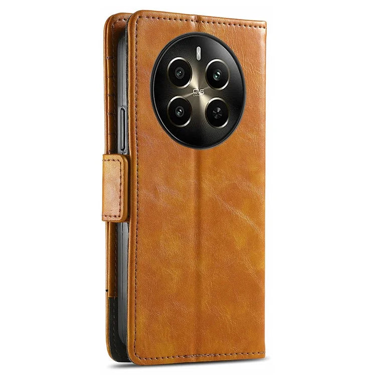 CASENEO 002 Series For Realme 12+ 5G Case Leather Wallet Cover Cell Phone Accessories Wholesale