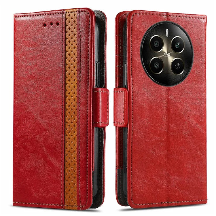 CASENEO 002 Series For Realme 12+ 5G Case Leather Wallet Cover Cell Phone Accessories Wholesale