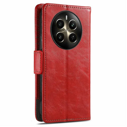 CASENEO 002 Series For Realme 12+ 5G Case Leather Wallet Cover Cell Phone Accessories Wholesale