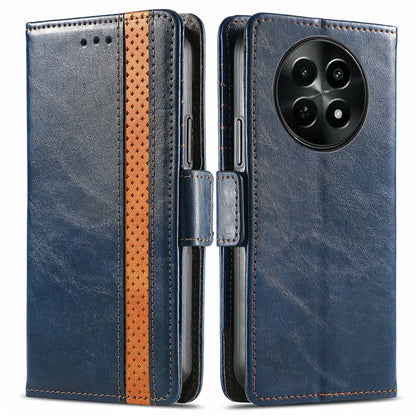 CASENEO 002 Series For Realme 12 5G Wallet Case Splicing Leather Phone Cases Wholesale