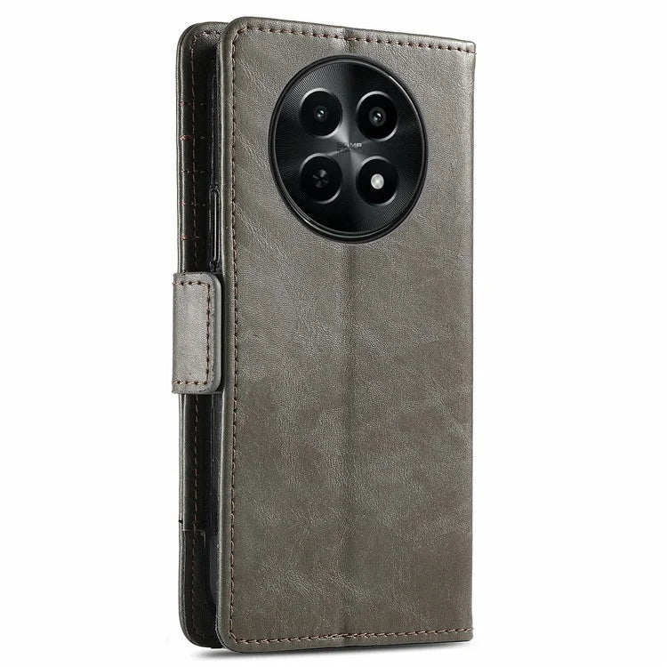 CASENEO 002 Series For Realme 12 5G Wallet Case Splicing Leather Phone Cases Wholesale